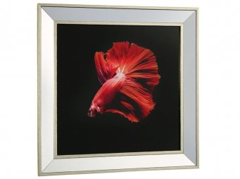 AK.TBL0256 AYNA EREVEL CAM BASKI TABLO 40X40 CM